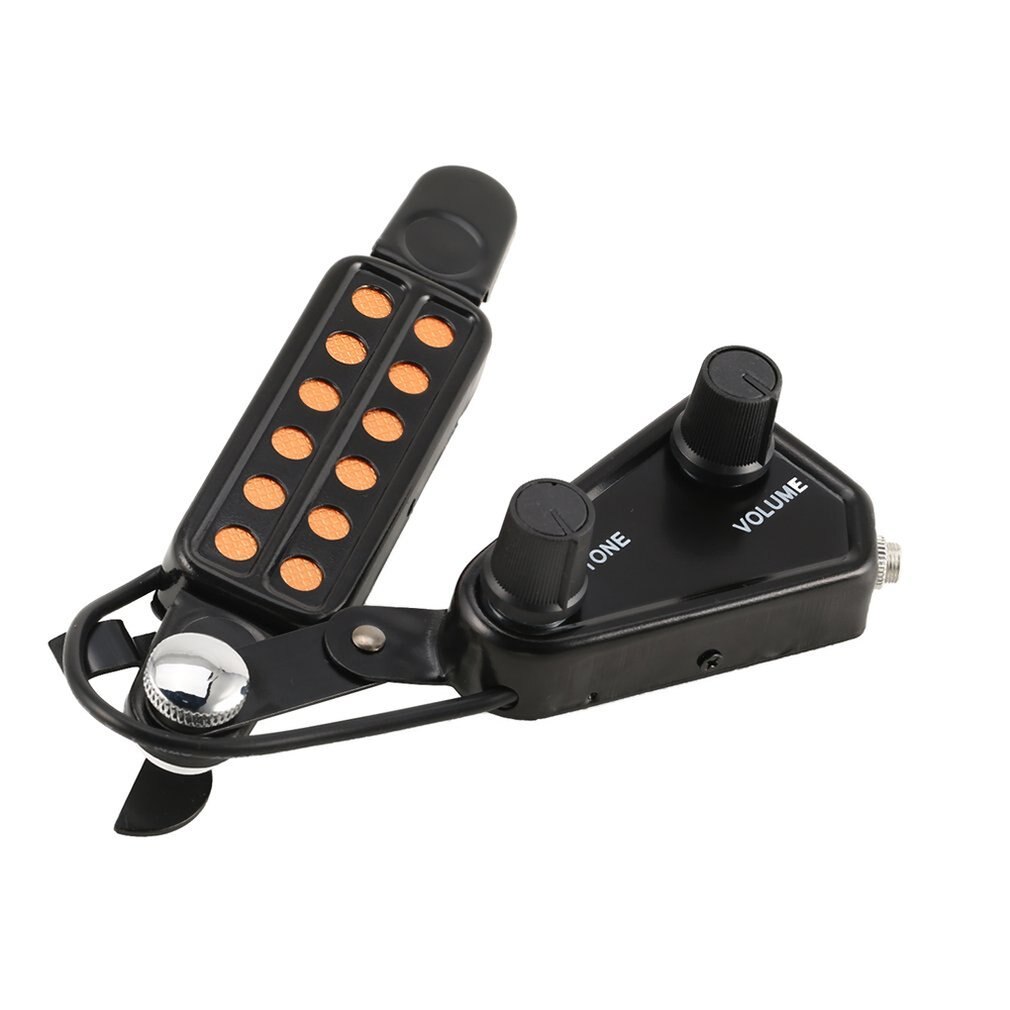 Acoustic Guitar Sound Pickup Classical Folk Acoustic Guitar Sound Hole Pickup With Volume Sound Adjustment