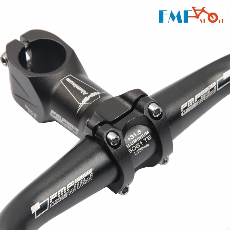 FMF Bicycle Stem Aluminium Alloy 38/60/80/90 mm*31.8 mm,25.4 mm Cycling Handlebar Stem Mountain Road MTB Bike Stem