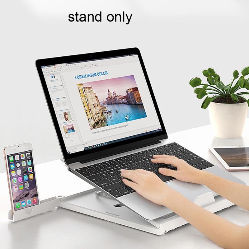 Portable Laptop Stand Support Base Notebook Pro Computer Laptop Lapdesk Holder Riser For Macbook Cooling Bracket S S5D6