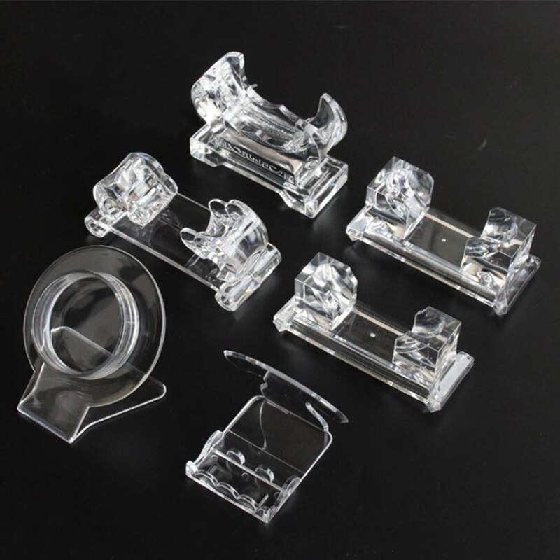 1Pcs Clear Jewelry Bracelet Display Holder Bangle Organizer Rack Acrylic Bracelet Display Collar Stand Holder