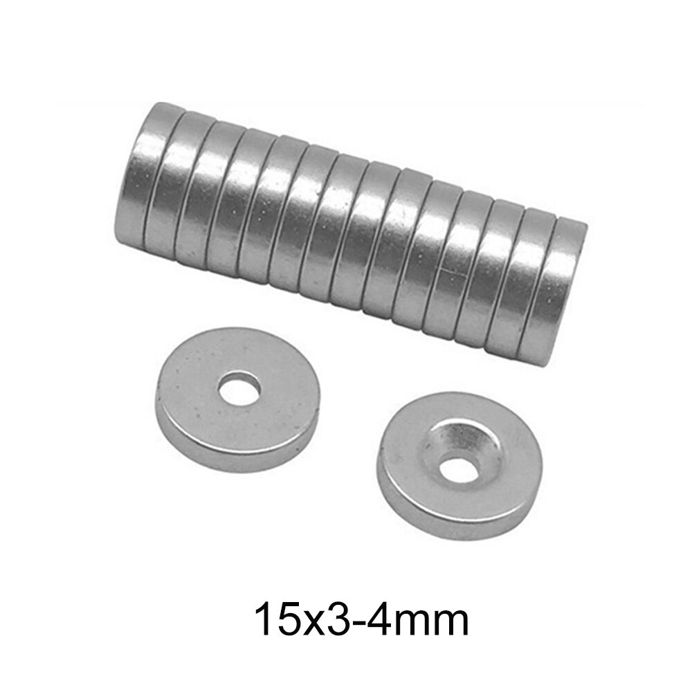 10 ~ 150 kpl 15 x 3-4 mm halkaisijaltaan magneetti 15 x 3 mm reikää 4mm pientä pyöreää upotettua magneettia 15 x 3-4mm neodyymilevymagneetti 15*3-4 mm