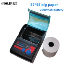 Portable Mini 58mm Bluetooth Thermal Receipt Ticket 57 50 paper Printer For Mobile Phone Bill Machine shop printer for Store