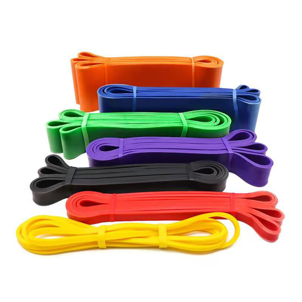 2080mm Elastic Resistance Band Exercise Expander Stretch Fitness Belt Pull Up Training Pilates Yoga Gym Home Workout Equipment