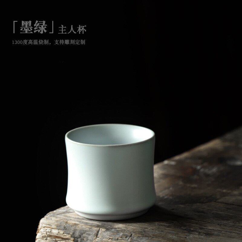 Taza de Café de Cerámica de cerámica gruesa de 150ml, taza de sopa original con esmalte de té, vasos de vidrio para whisky,