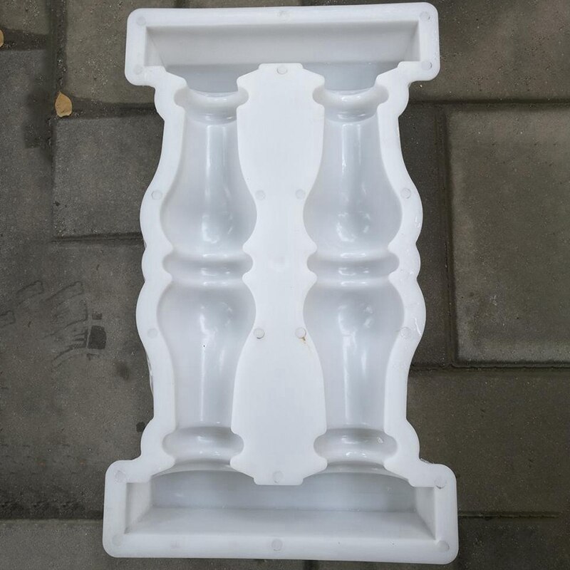 50X28X7cm Roman Column Mould DIY Paving Molds Balcony Fence Garden Pool Cement Railing Plaster Concrete Mould Guardrail
