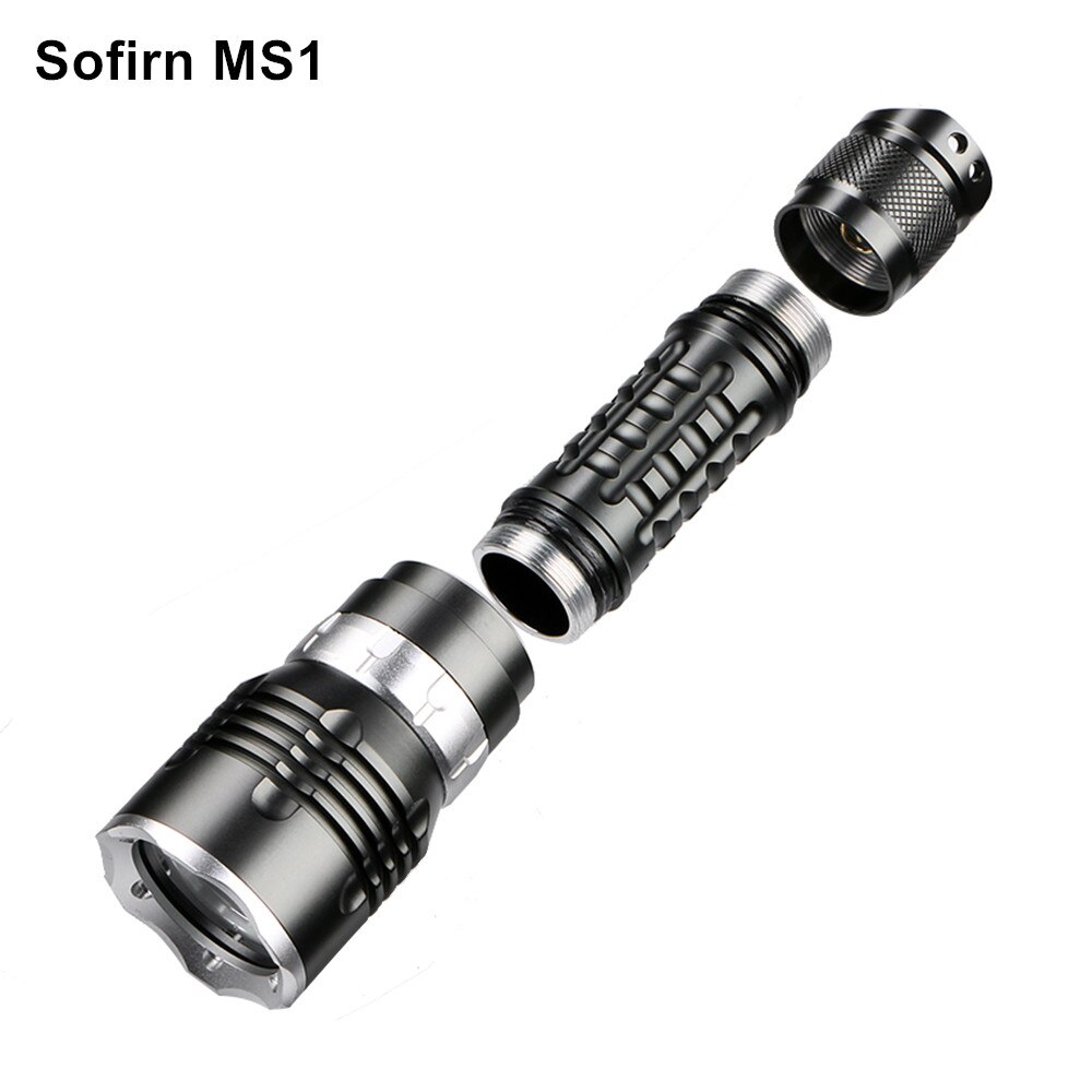 Sofirn MS1 Scuba Diving Flashlight Powerful LED Flashlight 18650 Torch Light Cree XM-L2 LED Magnetic Switch 4 Modes Lanterna LED