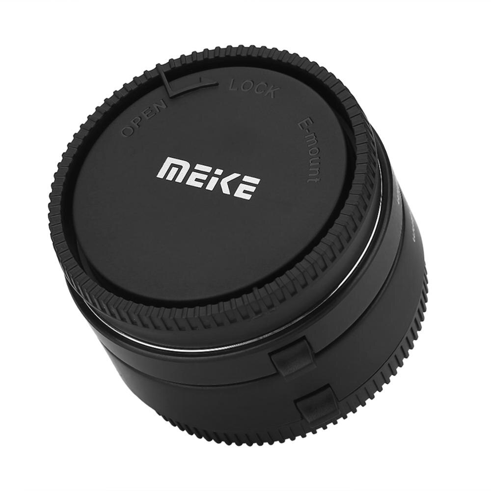 Meike-MK-S-AF3A de enfoque automático de Metal, Tubo de extensión Macro de 10mm y 16mm para Sony E/FE NEX3 NEX5 NEX6 NEX7 A5000/A6000/A7/A7M2 Series
