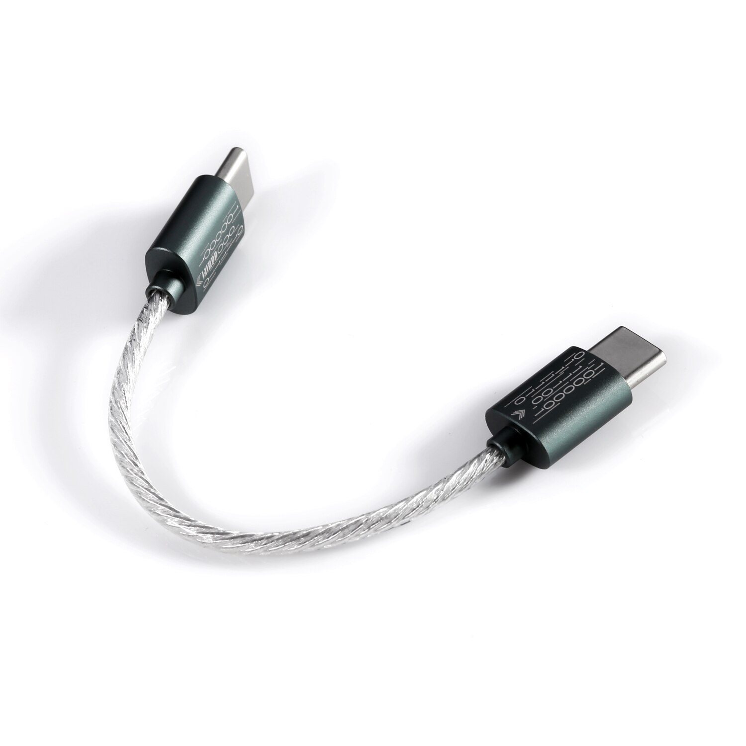 DD ddHiFi TC05II TypeC to Type C Upgraded Data Cable Connect USB-C Decoders /Music Players with Smartphones/Computer (80MM)