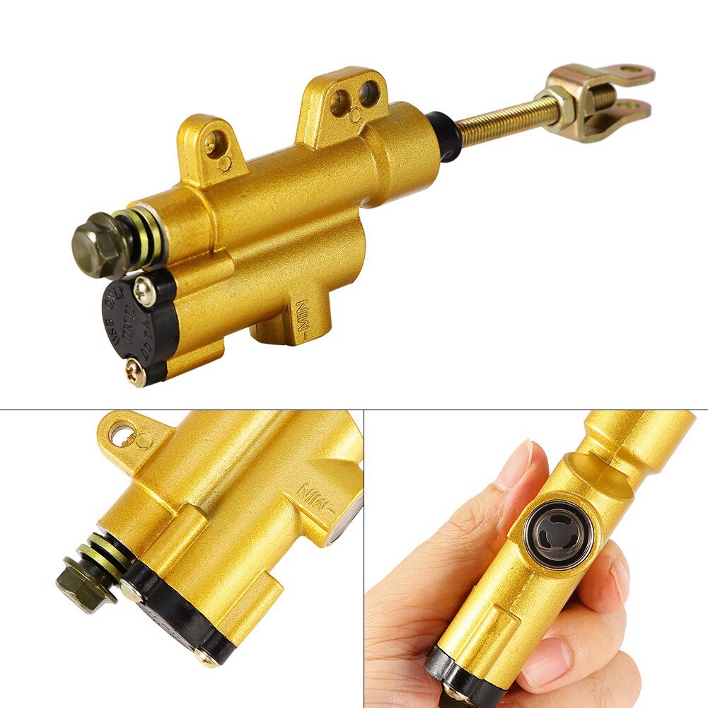 1PC Car Rear Brake Master Cylinder Internal Oil Pot Mounting Flange Center To Center Distance Is 43MM And 53mm Respectively