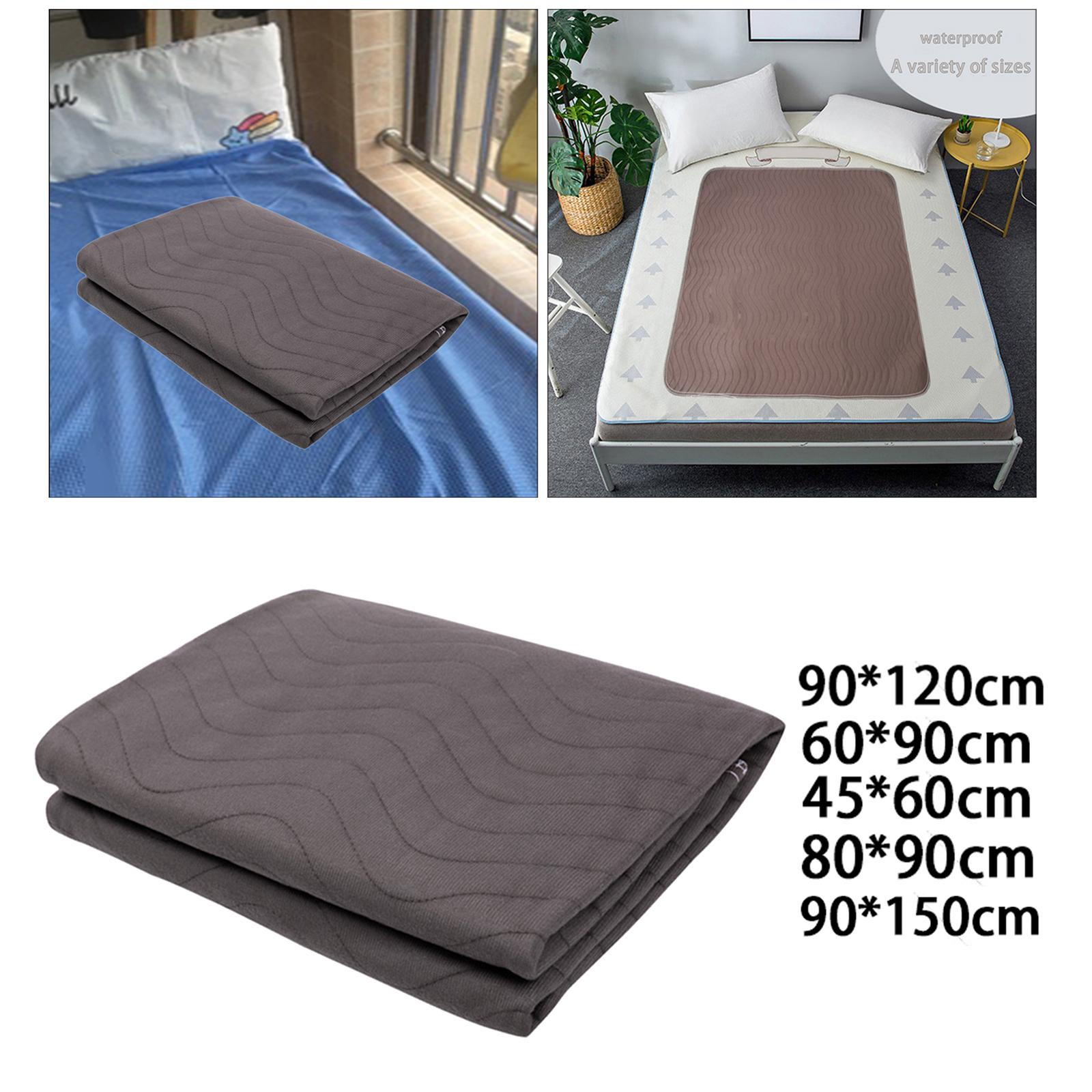 Coussin de lit pour Incontinence, coussin de chaise, protecteur imperméable lavable pour déversements d'urine, fluides, sous-vêtements en caoutchouc pour adultes, pipi à langer