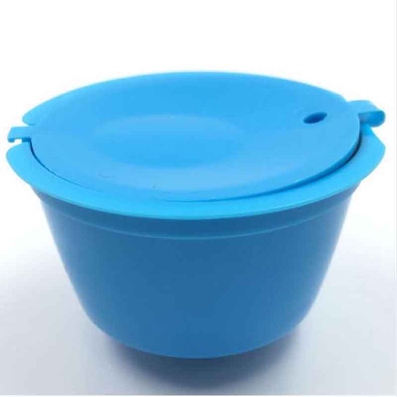Recargable Dolce Gusto café Cápsula de Nescafé dolce gusto cápsula reutilizable gusto cápsulas repuesto dolce gusto 3 colores: 1pc SkyBlue