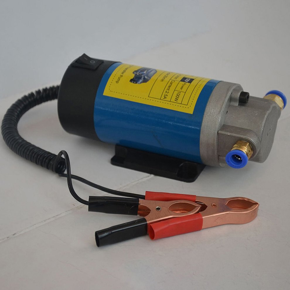 12v Pump Oil Pump Electric Fuel Pump Siphon Pump 100w 1-4l/min Oil Transfer Pump 12v Oil Extraction Pump Car Special