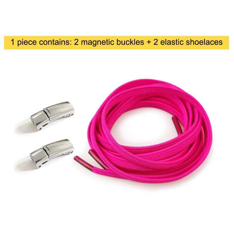 Lacci magnetici elastici 1 secondo chiusura lacci creativi rapidi senza lacci lacci per scarpe bambini adulti Unisex lacci per scarpe Sneakers lacci per scarpe