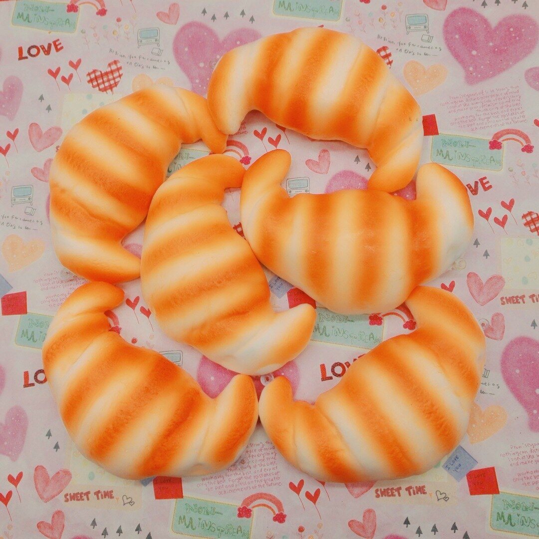 Squishi Jumbo Squishy Toys Children Slow Rising Antistrss Toy Cat Simulation Food Bread Squishies Stress Relief