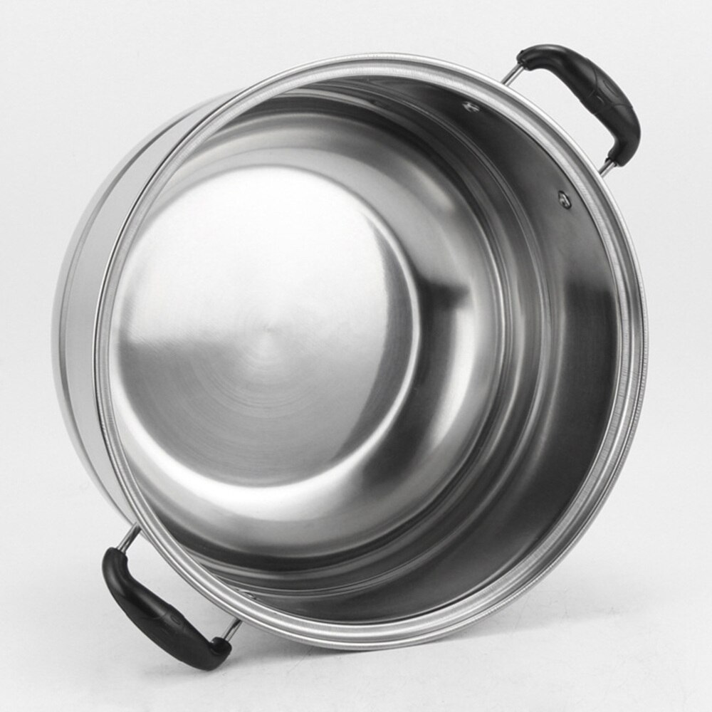 Stainless Steel Three-layer Thick Steamer Multifunction Soup Steam Pot Universal Cooking Pots for Induction Cooker Gas Stove (28