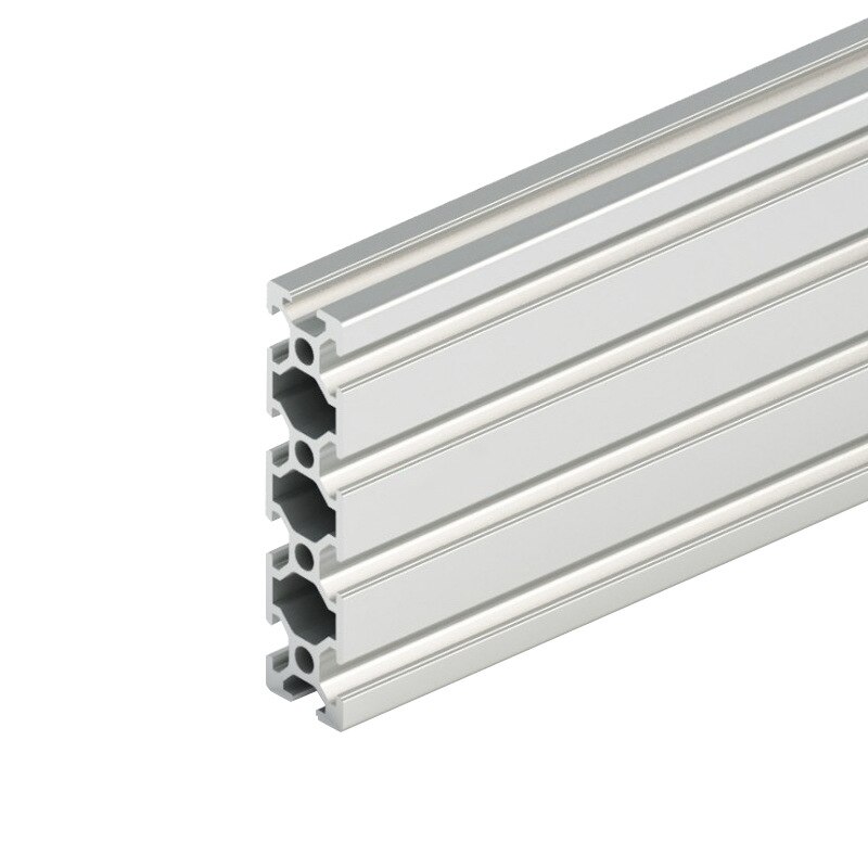3d skrivardelar 2080 aluminiumprofil europeisk standard anodiserad linjär rail aluminiumprofil 2080 extrudering 2080 för cnc