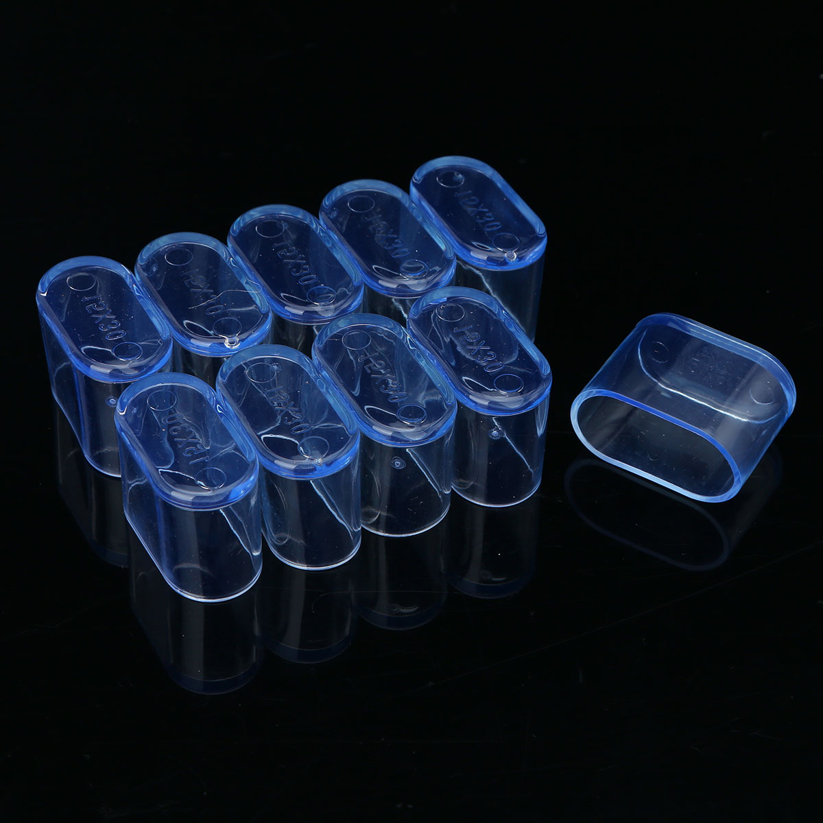 10Pcs Table Chair Legs Caps Anti Slip Rubber Feet Cups Furniture Foot Pads Leg Floor Protectors Anti Vibration Stool Tube Covers