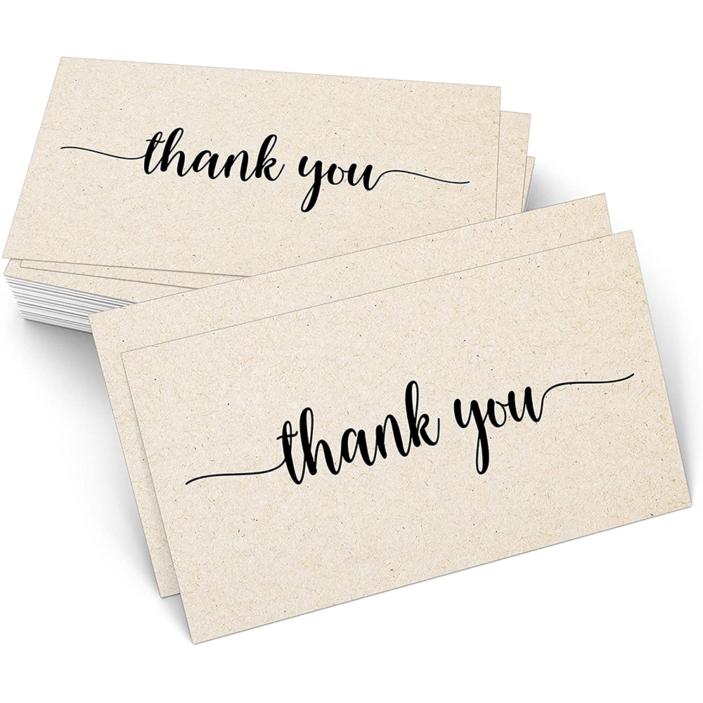 Gracias por apoyar mi tarjeta de visita pequeña, tarjeta de felicitación de agradecimiento, color blanco, 9x5,4 cm, tienda de vendedores, 10-30 piezas: Papel espuma / YELLOW