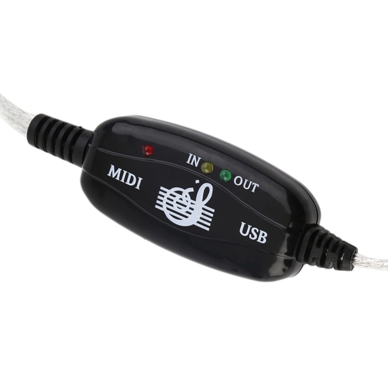 Usb interface til midi converter elektronisk musikinstrument musik keyboard klaver til pc laptop