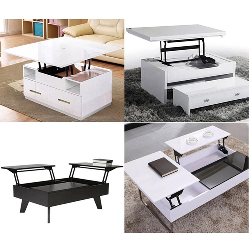 2Pcs Tafel Scharnieren Lift Salontafel Top Opvouwbare Mechanisme Hardware Meubels Tillen Vouwen Kast Scharnier
