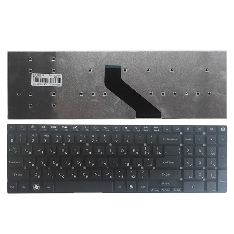 Teclado ruso para ordenador portátil Packard bell easynote p5ws5 p7ys5 P7YS0 P5WS0 Q5WS1 VG70 TSX66HR TSX62HR RU,