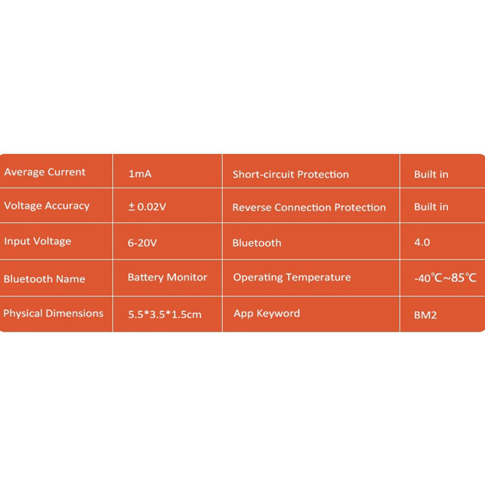 12V Bluetooth 4.0 Real-time Car Battery Tester BM2 Battery Monitoring Diagnostic Tool Battery Analyzer For IOS Andreoid Ipads