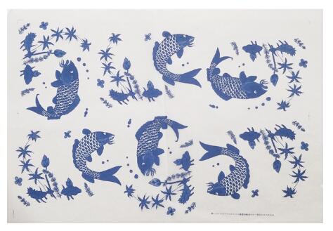 Jingdezhen – papier de transfert d&#39;argile, poterie céramique, glaçure sous glaçure, fleurs colorées, papier autocollant haute température, bricolage, 1 pièce: 24