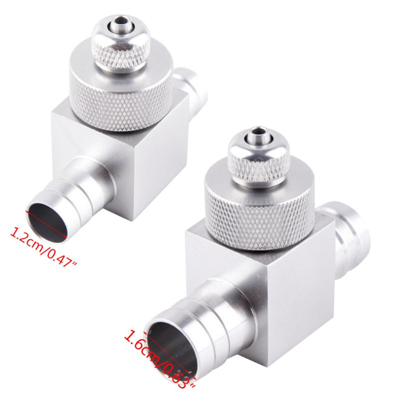 12/16mm External CO2 Atomizer Diffuser Aquarium Fish Tank Bubble Counter Reactor Generator