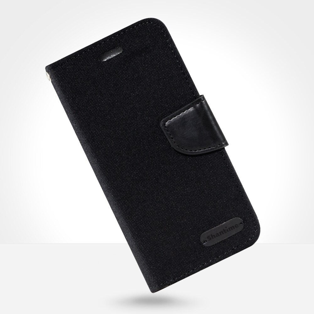 Pu leren telefoonhoesje voor lg  k11 flip book case voor lg  k8 zakelijke portemonneehoes voor lg  k4 zachte tpu siliconen achterkant: Voor lg  k8 2017 / Zwart