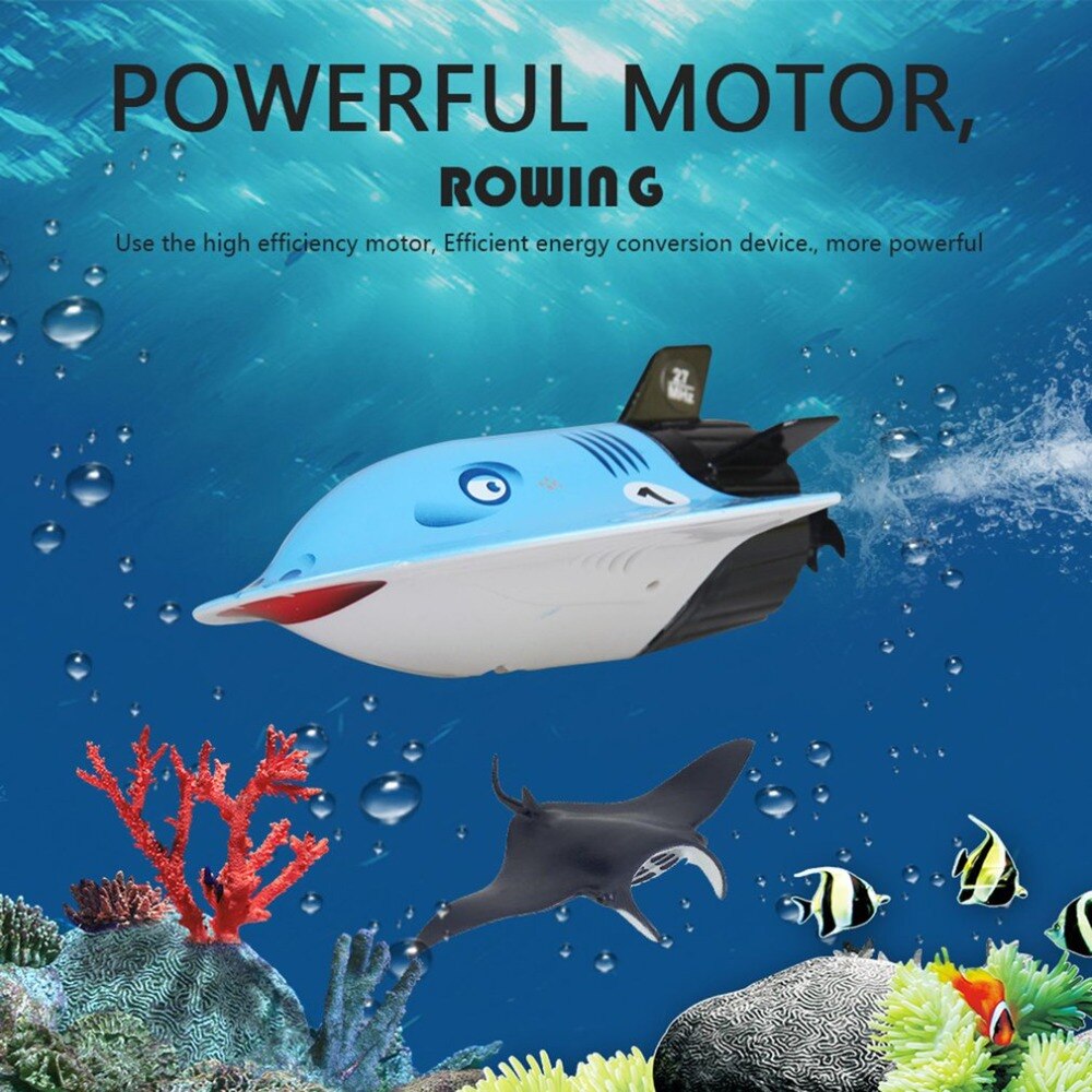 3314M 4CH Mini RC Submarine Remote Control Electronic Toy For Children Universal RC Speedboat Model