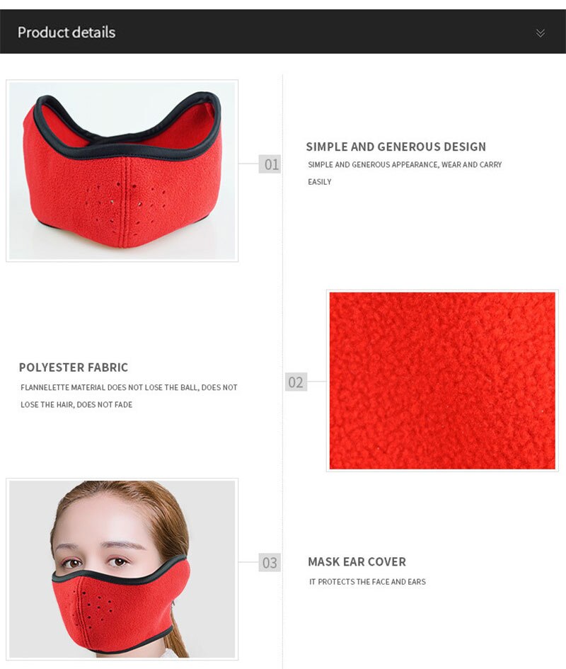 Winter Outdoor Ski Maskers Fietsen Paardrijden Warm Riding Maskers Outdoor Fietsen Sport Gezicht Maskers Voor Liefhebbers Volwassen Winter Warm Maskers