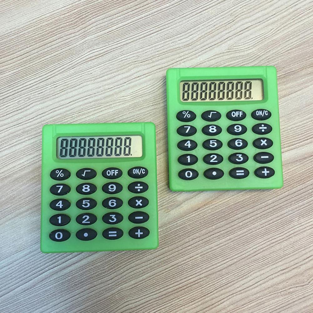 Portable Digit Display Mini Calculator Pocket Size Desktop Calculator Handheld Student