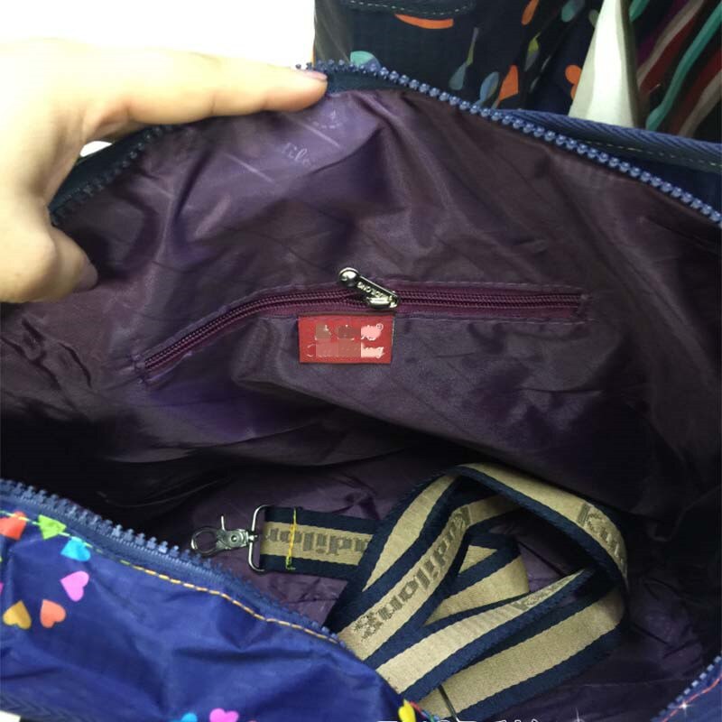 Fiore stampato Pieghevole Borsa Da Viaggio impermeabile Dei Bagagli del Duffle Sacchetto di Casual Borsoni Grande Week-End Viaggio Turistico Borsa