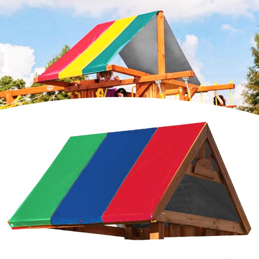 Huske kalesje 132 x 226cm 210d oxford klut utendørs hage markise takdekke huske kalesje hage tak kalesje