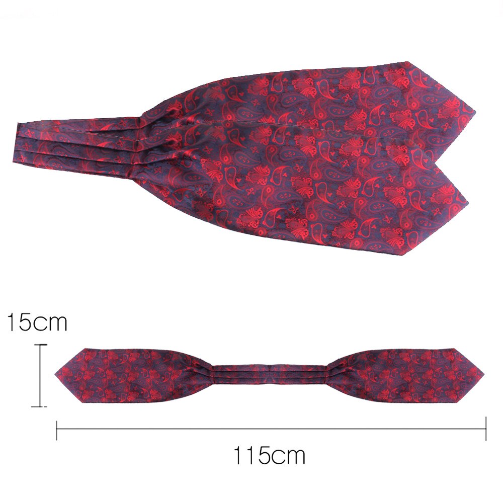 Cravate Paisley en Polyester pour homme, motif Floral, en cachemire, pour mariage, en Polyester, Jacquard, de luxe