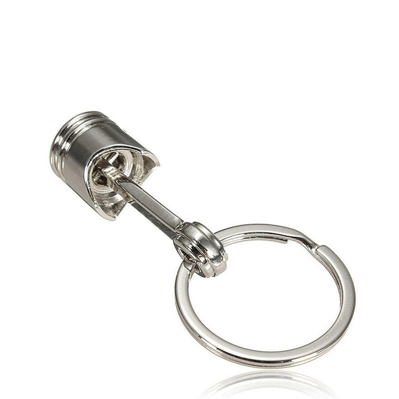 Porte-clés de Style Piston de moteur de voiture, modèle de Piston en métal , pendentif, accessoires de décoration de voiture