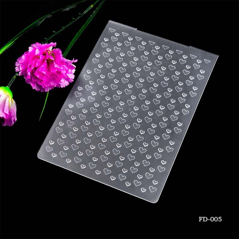 neue Blume Schmetterling Rahmen Textur Sammelalbum DIY Papier Schneiden Stirbt Scrapbooking Kunststoff Präge Ordner