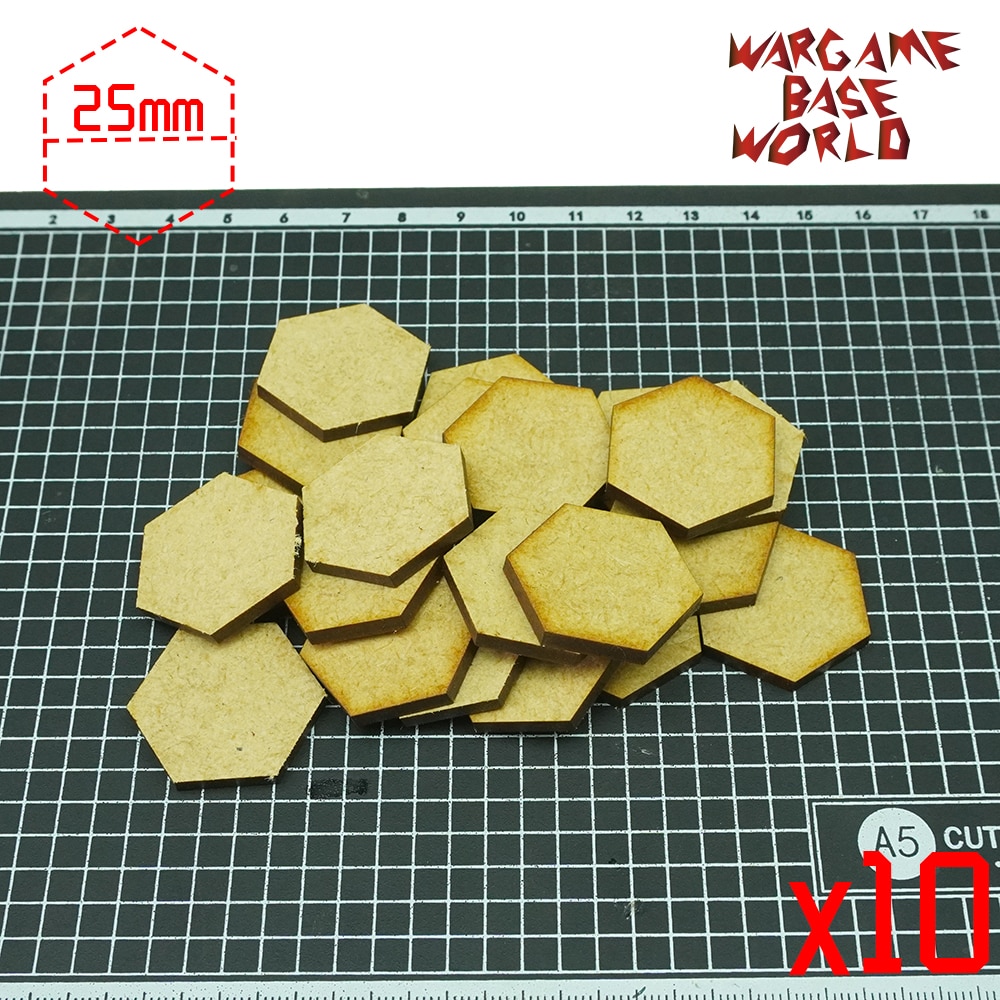 Incircle Excircle Hexagon Bases-Mdf Bases