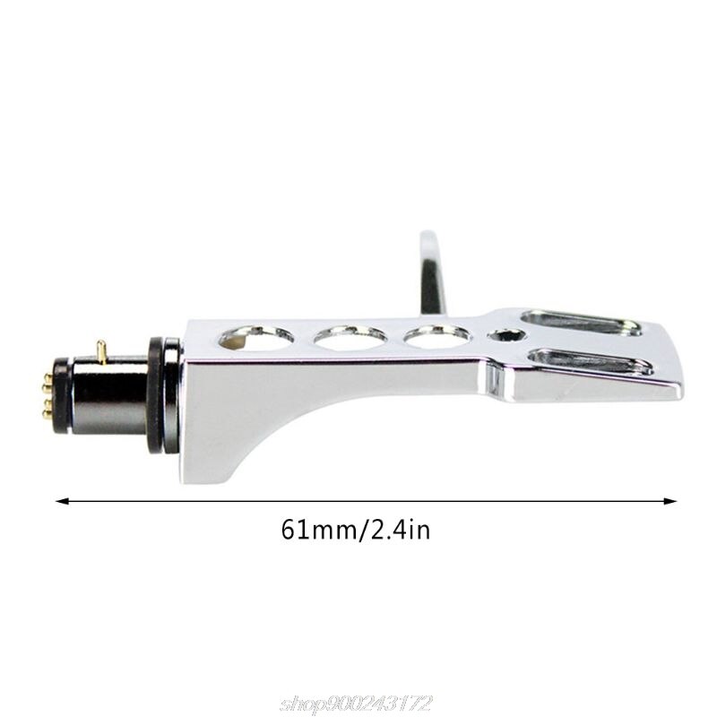 1Set Universal LP Disc Record Player Phono Turntable Headshell Cartridge Rack with 4 Leadwires for Turntable F19 21