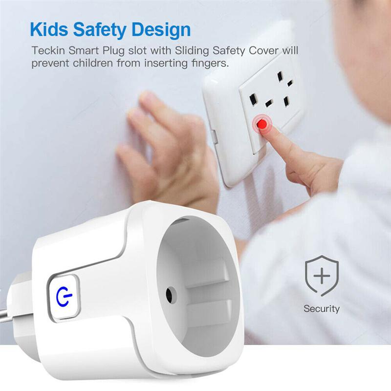 Smart Socket WiFi Power Smart Wifi Plug Wireless Voice Control Phone APP Control Timing Smart Remote Switch Socket With EU Plug