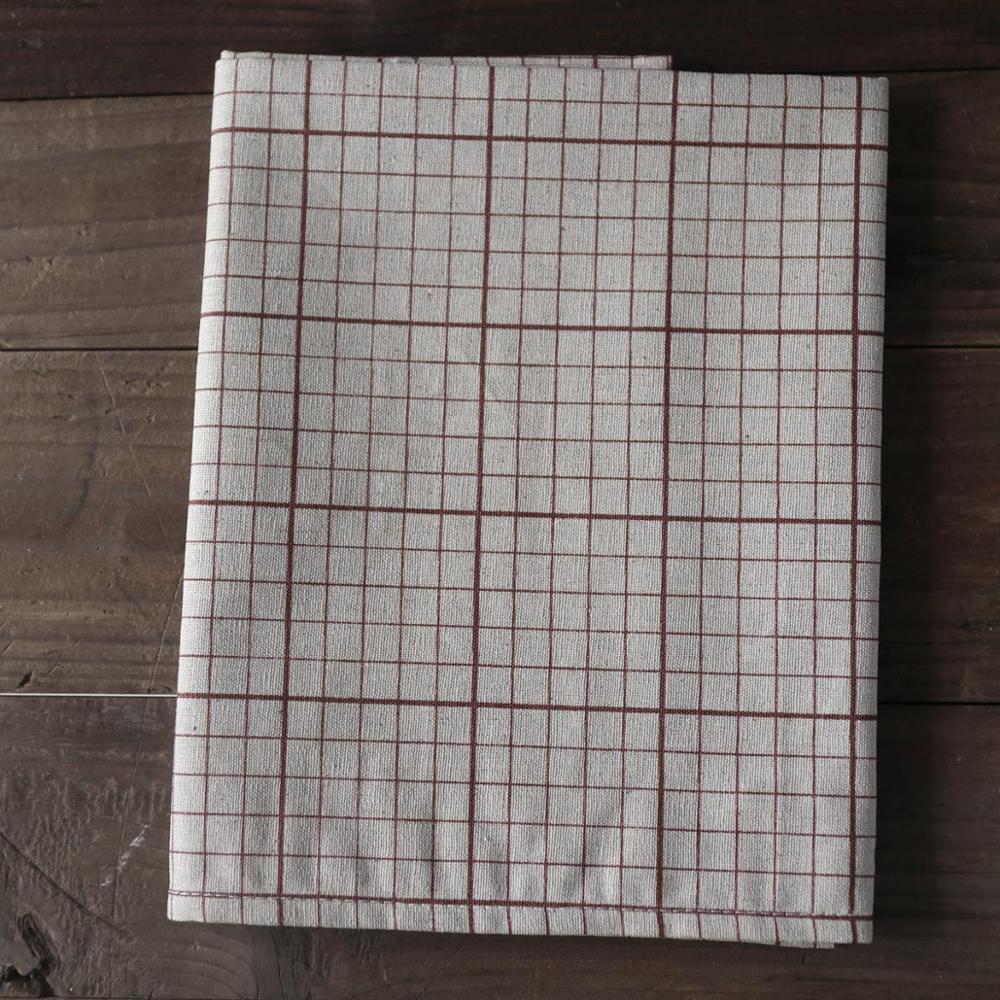Cotton Table Napkin Plaid Cloth Napkins Striped Checkered Tea Towel Kitchen Dinner Restaurant Food Photography Prop: Red Small Plaid