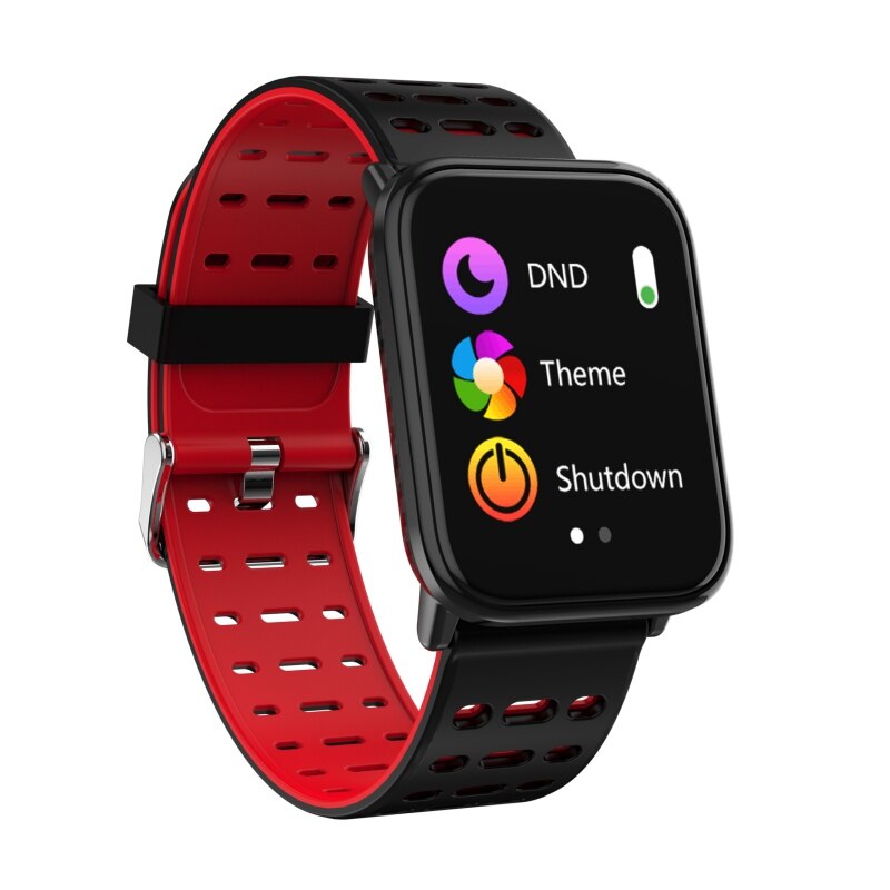 Intelligente Horloge Gezondheid Polsband Sport Horloge Bloeddruk Hartslag Stappenteller Fitness Tracker Smart Armband Waterdicht: R