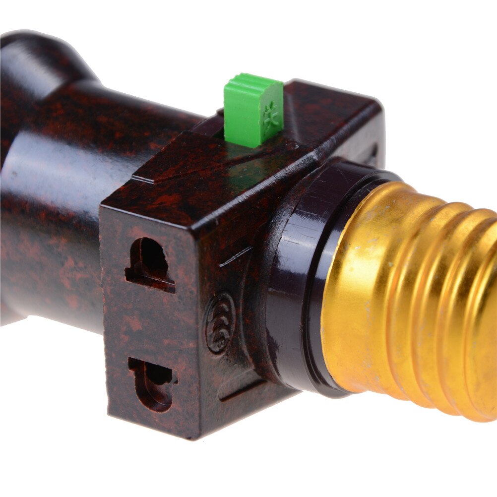 1PC Pendant Bulb Holder AC 111V 240V LED E27 Lamp Bases Switch Vintage Socket E27 Lamp Holder Home use