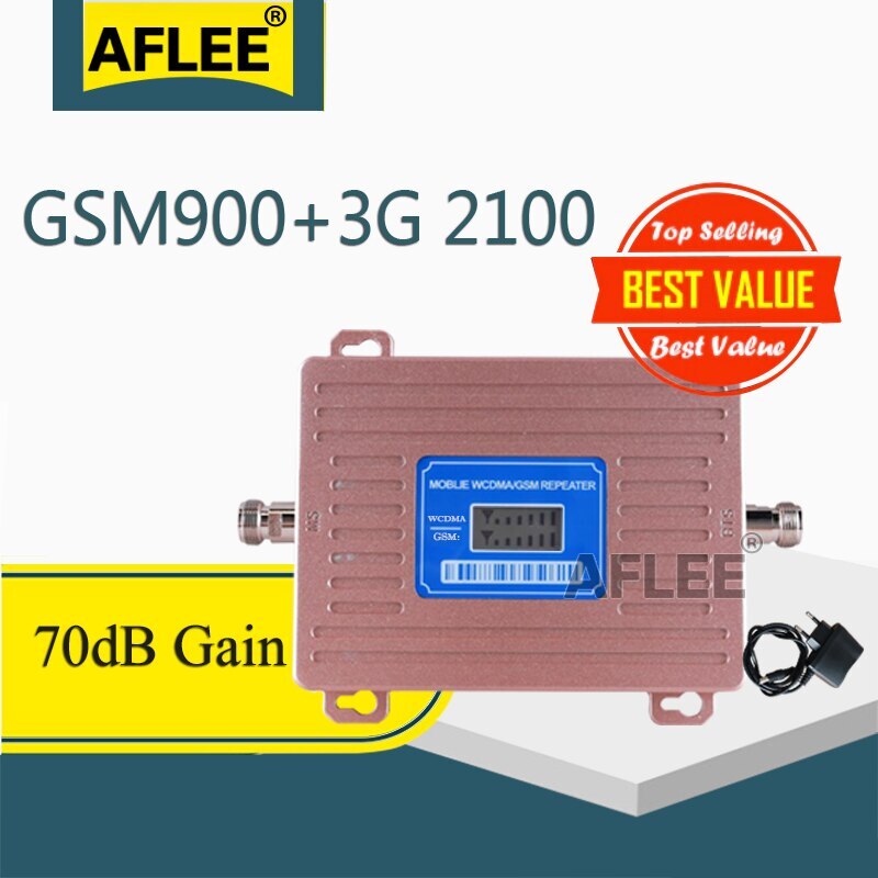 900 1800 2100mhz Verstärker GSM 2G 3G 4G zellular Verstärker 4G Netwrok Handy, Mobiltelefon Signal Booster GSM WCDMA DCS 4G praktisch Verstärker: 900 2100