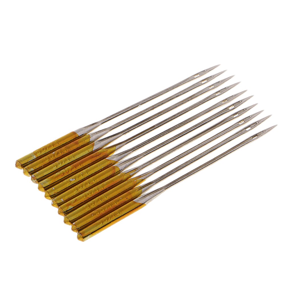 20Pcs Universal Sewing Machine Needles Domestic Standard Ballpoint Overlock 90/14 75/11