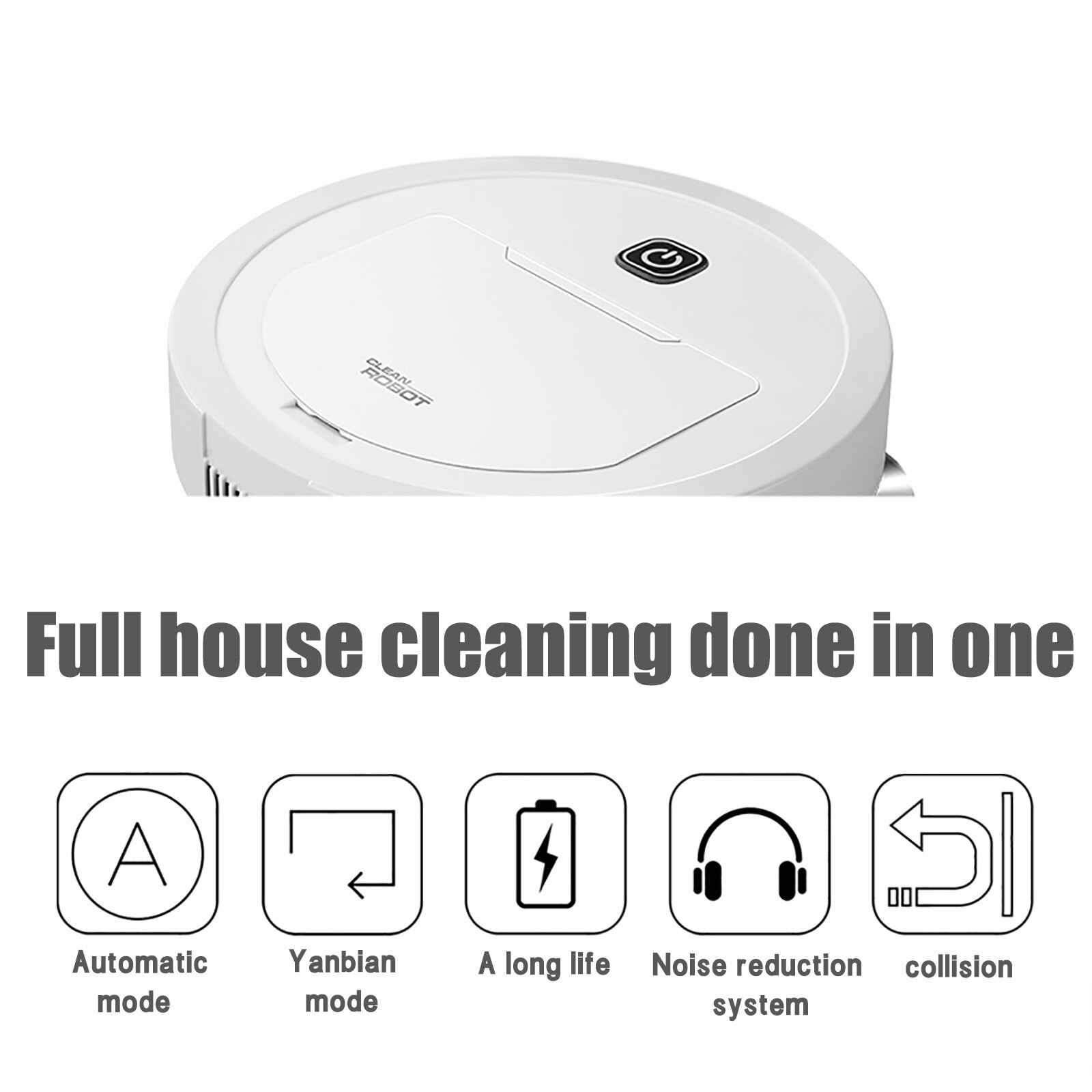ultifunctional Robot vacuum cleaner 3-In-1 Auto Rechargeable Smart Sweeping Robot Dry Wet Sweeping Vacuum Cleaner
