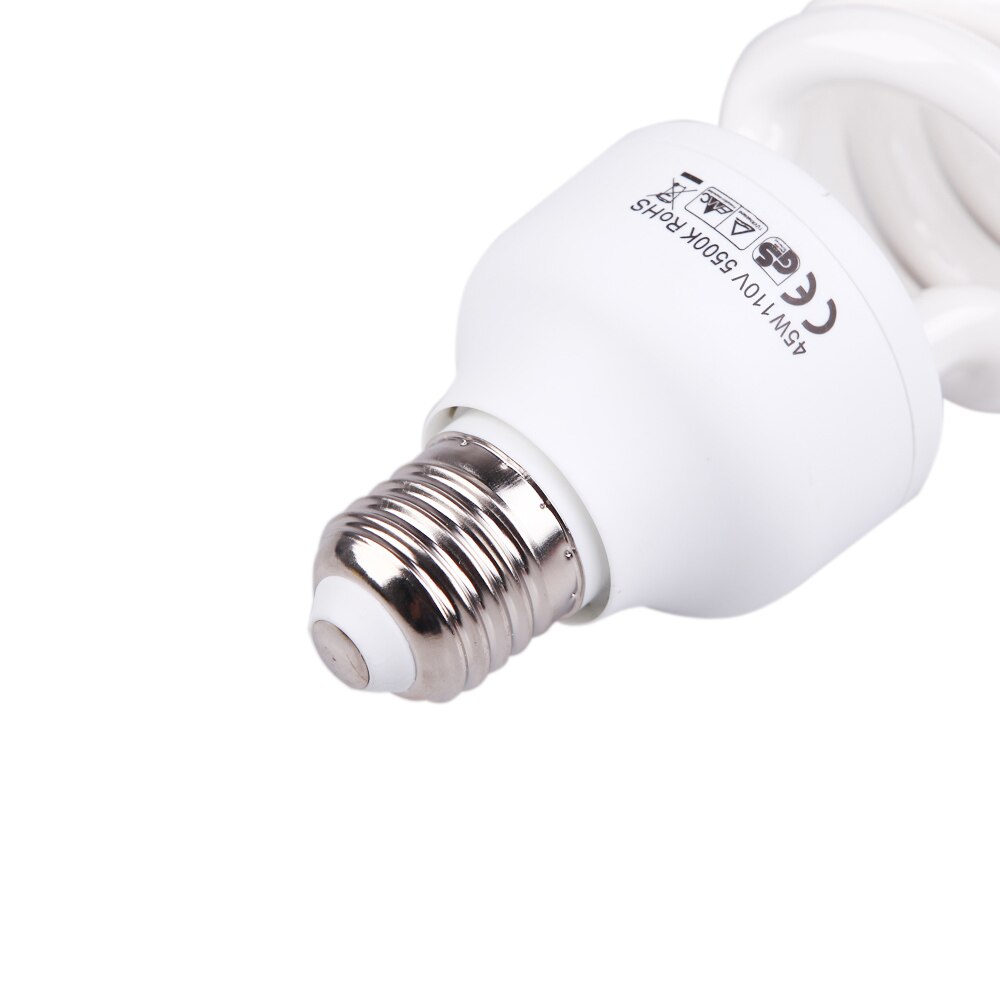 Andoer E27 220V 5500K 45W Photo Studio Lamp Video Fotografie Daglicht Licht Lamp