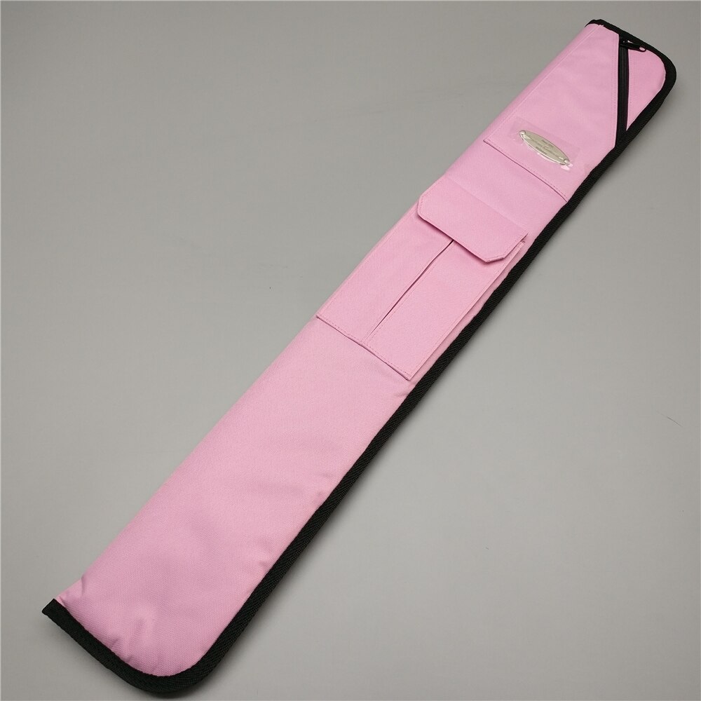 Mcdermott-funda de nailon suave para taco de billar, accesorio para taco de billar, color negro y rosa, 1x1, 1/2: Shooters Pink 1 pc