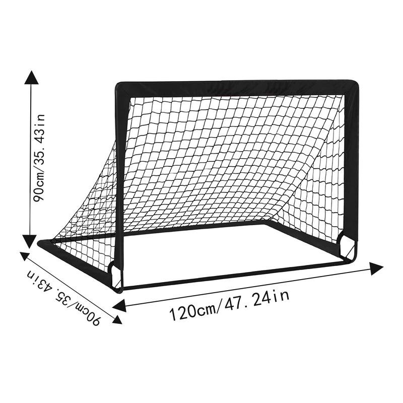 Portería de fútbol pequeña para niños, Red de portería de fútbol portátil para niños, Red de objetivo de fútbol para patio trasero, interior y exterior