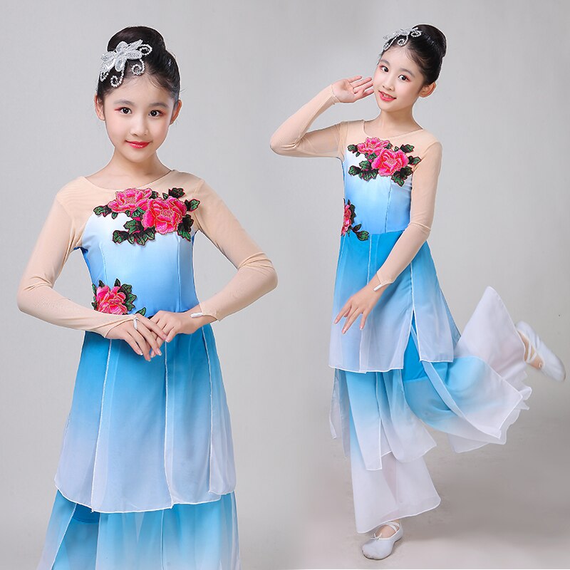 freundlicher klassische tanzen tanzen kleidung mädchen elegante Chiffon leistung tanzen kostümich traditionellen chinesischen tanz kostüm: 1 / 120